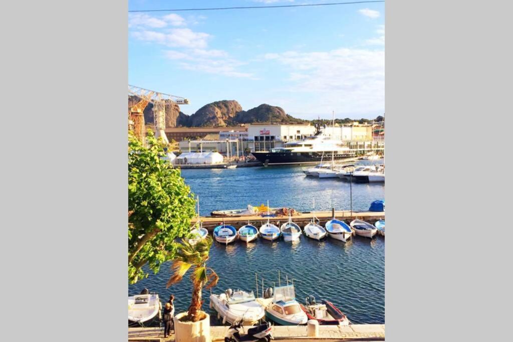 La Ciotat - Magnifique Appartement Climatise Sur Le Port Eksteriør billede