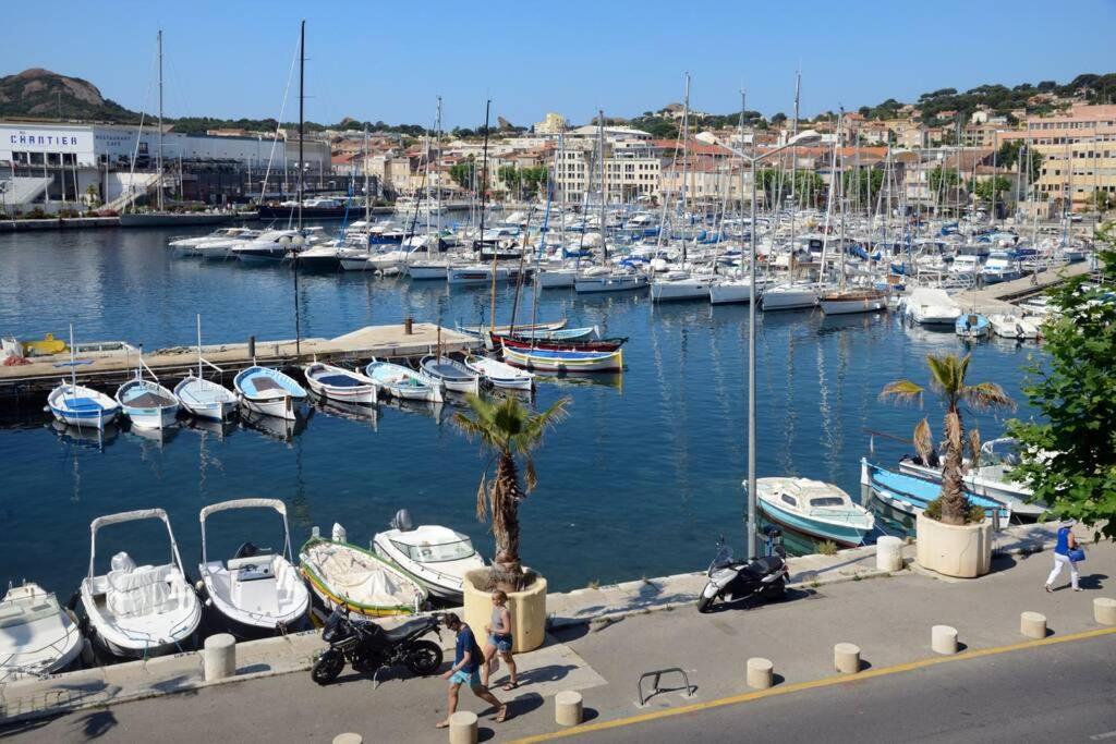 La Ciotat - Magnifique Appartement Climatise Sur Le Port Eksteriør billede